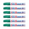 12pk Artline 400 Permanent Paint Marker 2.3mm Bullet Nib Fade Proof Pen Green