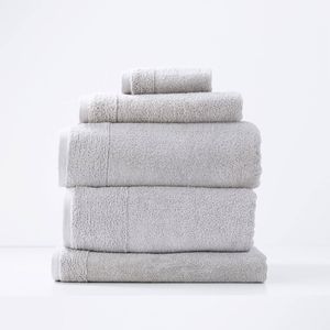 5pc Renee Taylor Aireys Hand/Face Bath/Towel Set Zero Twist Cotton 650GSM Vapour