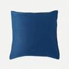 CleverPolly Super Soft Textured Corduroy Velvet European Pillowcase - Navy Blue