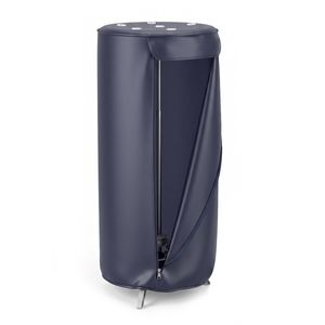 YOPOWER 900W Portable Round Clothes Dryer for Home Apartment Dorm RV Use Blue
