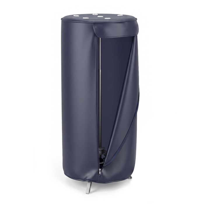 YOPOWER 900W Portable Round Clothes Dryer for Home Apartment Dorm RV Use Blue