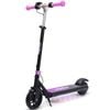 ALPHA Edge Electric Scooter Kids/Teens, 16km/h Max, Adjustable Height, AU Compliant, Dual Brakes, Bluetooth Music, LED, Pink
