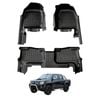 AUSGO 7D Car Floor Mats For Holden Colorado 2008-2012 All-Weather Floor Liners