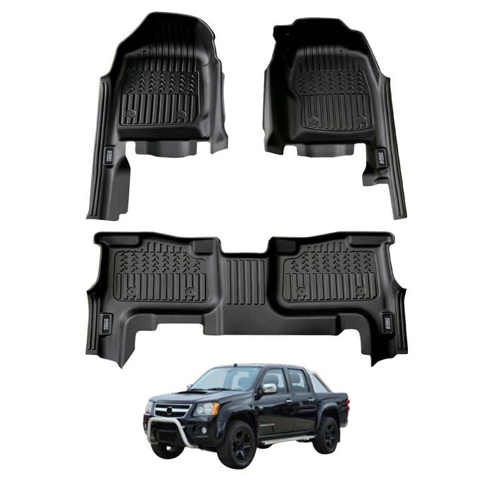 AUSGO 7D Car Floor Mats For Holden Colorado 2008-2012 All-Weather Floor Liners