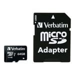Verbatim Premium Memory Card 64 GB MicroSDXC Class 10 [44084]