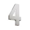 Sandleford 120mm 4 Azure Stainless Steel Numeral