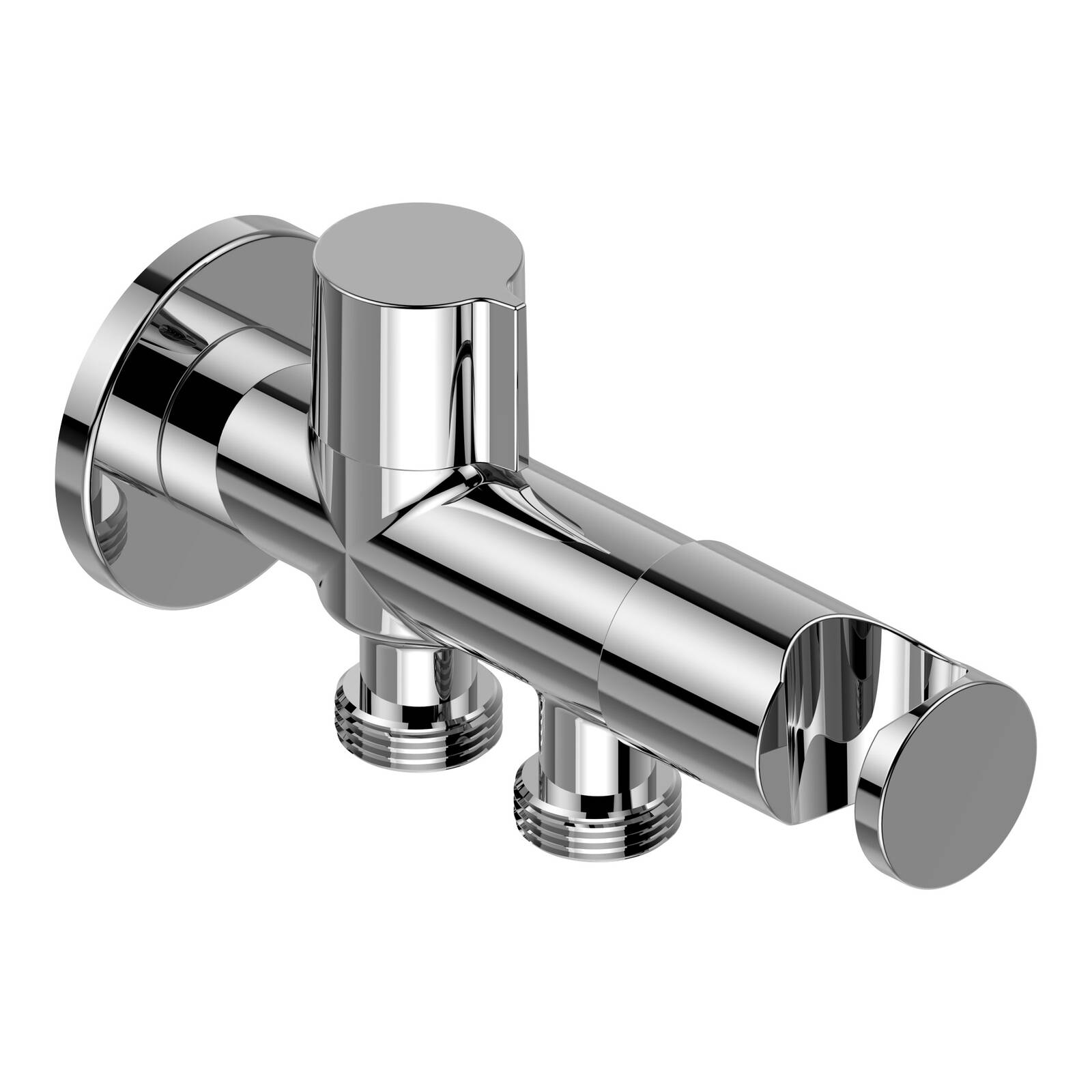 Kinetic 15mm Chrome Dual Valve Handspray Water Diverter