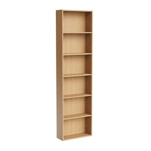 Kaboodle 400-499mm Oak Latte Customisable Shallow Tall Pantry Open Shelf