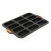 Bakemaster Silicone 12 Cup Mini Loaf Pan