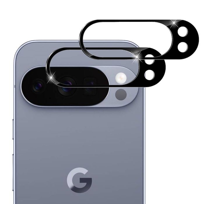 2 Pack MEZON Google Pixel 11 Pro Full Cover Camera Lens Tempered Glass