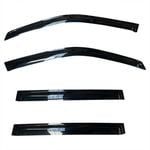 Weather shields 4pcs for 2002 ~ 2017 Ssangyong Rexton Premium Quality