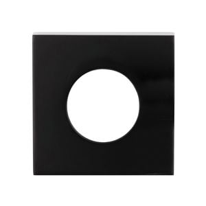 Lockwood Matt Black Velocity Small Rose Passage Trim