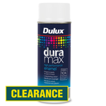 Dulux 340g Duramax Flat White Spray Paint - White