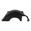 Cal Custom GM/Chev TH350 TH400 TH700 Flywheel Dust Cover Black Finned Aluminium