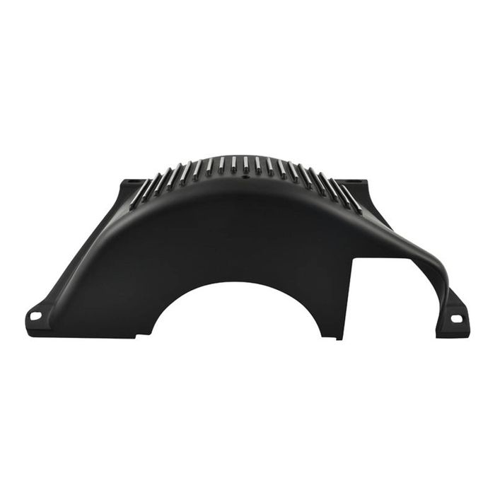 Cal Custom GM/Chev TH350 TH400 TH700 Flywheel Dust Cover Black Finned Aluminium