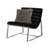 Glorie Black Velvet Sofa Chair