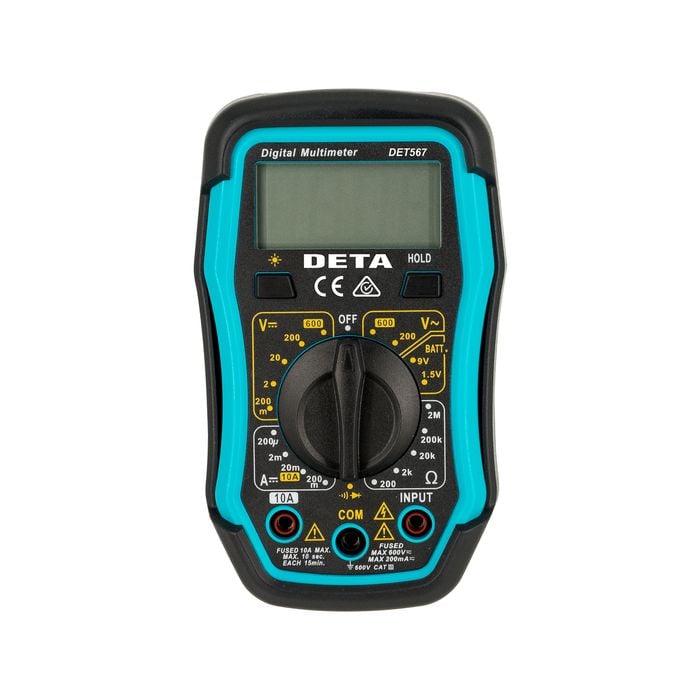 DETA 600V Digital Multimeter