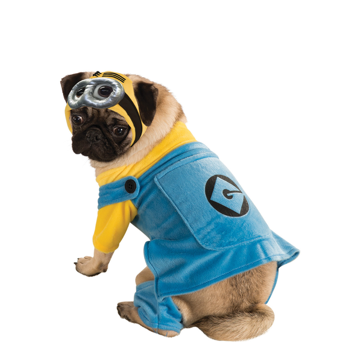 Minions Pet Costume For Dogs - Size Large