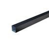 Metal Mate 25.4 x 25.4 x 1.2mm 0.6m Black Anodised Aluminium Connect-It Square Tube
