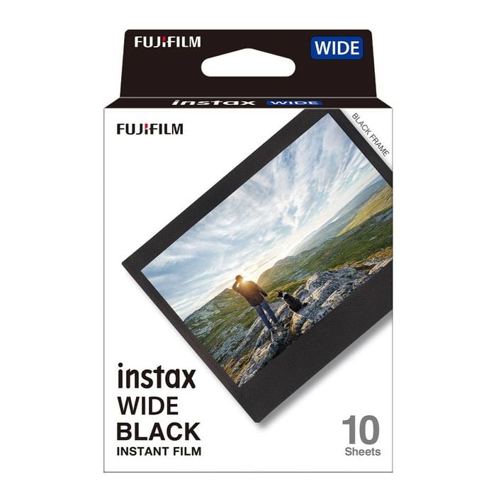 Fujifilm Instax Wide Black Film (10 Pack)