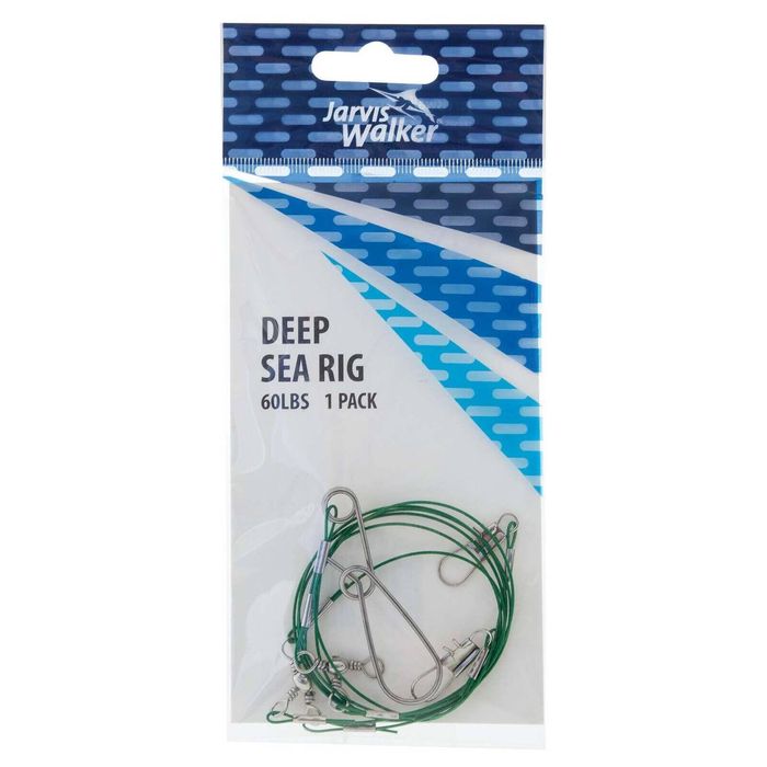 Jarvis Walker Deep Sea Pre Made Fishing Rig 60lb