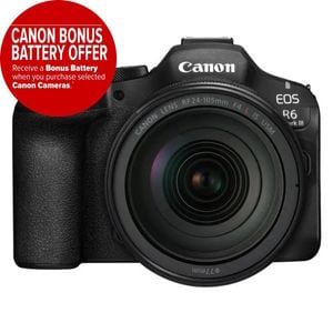 Canon Eos R6 Mark Iii Mirrorless Camera With Rf 24-105mm F/4 Lens