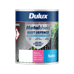 Dulux 500ml Ext Bright Base Satin Metalshield Rust Defence - .5L
