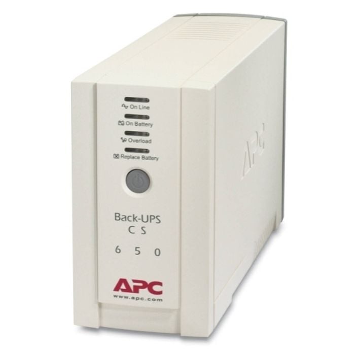 Apc Back-ups 650va/400w Standby Ups, Tower, 230v/10a Input, 4x Iec C13 Outlets, Lead Acid Battery, User Replaceable Battery