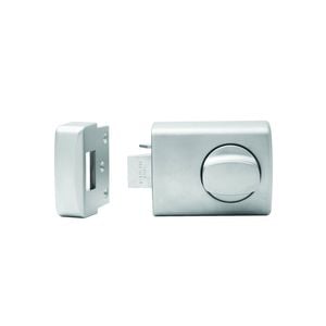 Lockwood Satin Chrome 002 Single Cylinder Timber Frame Deadlatch