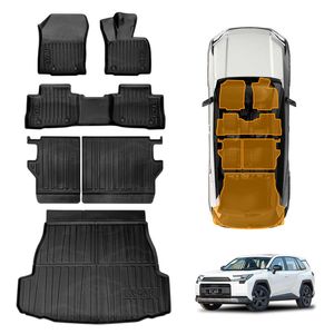 Floor Mats Boot Liner for Toyota Rav 4 6th 2026-Onwards  Cargo Kick Back Seat Cover Trunk