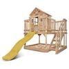 Lifespan Kids Silverton Cubby House with 1.8m Yellow Slide