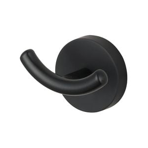 Mondella Resonance Matte Black Double Robe Hook