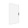 Lugna 1021 x 600 x 16mm White Left Hand Door - White 600mm