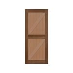 Parkwood 2100 x 1000 x 38mm Internal Barn Door Vulcan PaInternal PQVAR43C