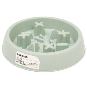 Happy Tails 220 x 220 x 50mm Slow Feeder Bowl