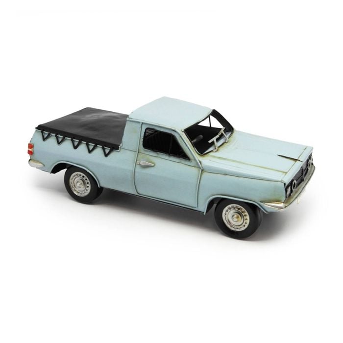 Boyle Metal Ornament Home Decor Collectible Hr Holden Ute Blue 28x10.5x10.5cm
