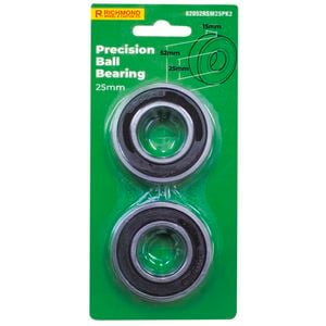 Richmond 52 x 25 x 15mm Rubber Sealed Precision Bearing - 2 Pack