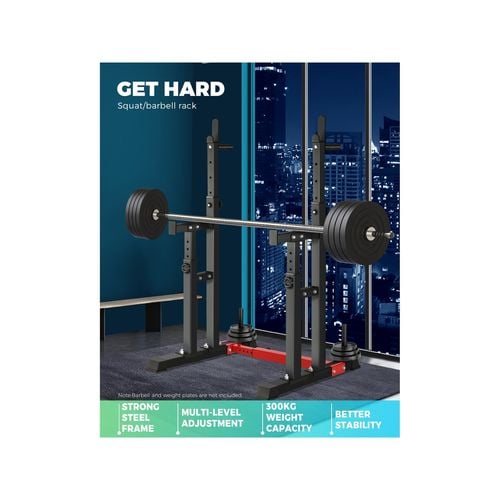 Finex Squat Rack Barbell Stand Bunnings Australia