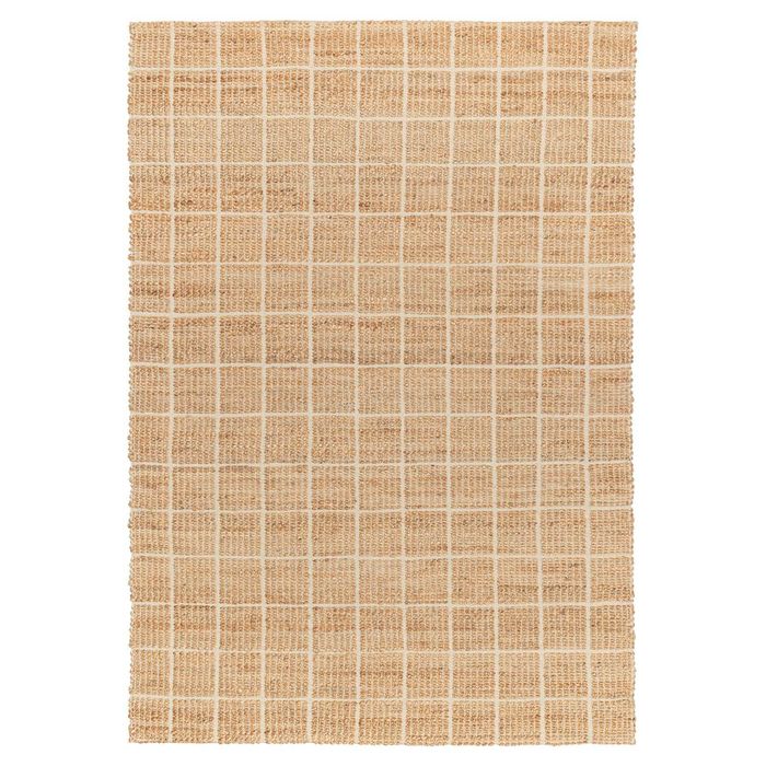 Loopsie-400cm X 300cm-blumenau Natural Grid Rug