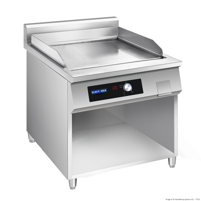 Electmax 700 Series Induction Griddle With Splashback  - Benchtop Electric Griddles (egp7-800)