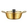 SOGA 20cm Yellow Ramen Pot with Lid