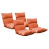 SOGA 4X Lounge Recliner Sofa Bed Chair Orange