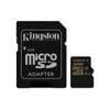 Kingston 32gb Sdca10 Uhs-i Microsdhc Class 10 Memory Card With Sd Adapter