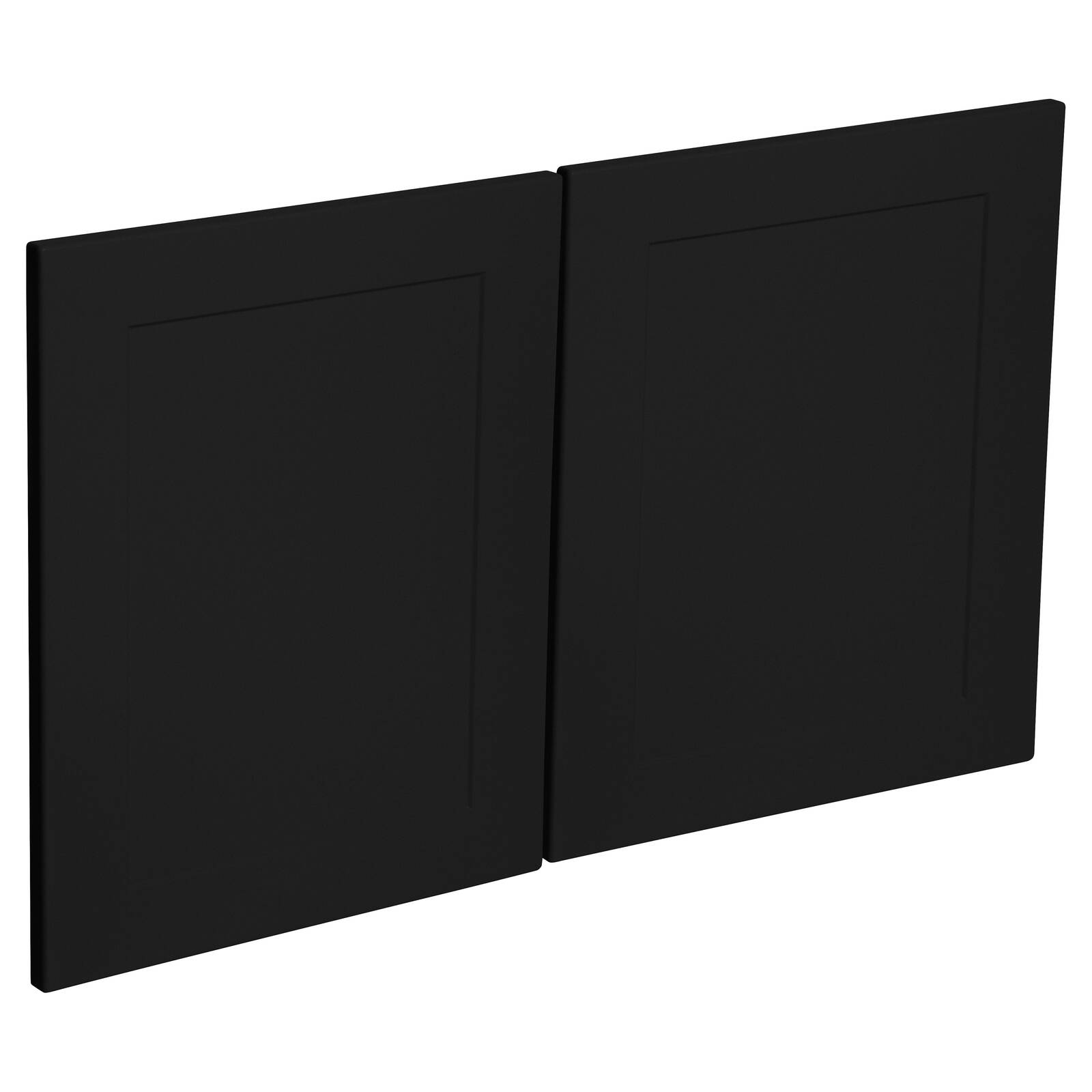 Kaboodle 900mm Black Olive Alpine Medium Rangehood Doors - 2 Pack product image