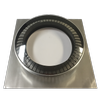 EzyLite 300mm Static Roof Vent CLEAR Dome Attic Light