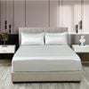 Royal Comfort Satin Sheet Set 3 Piece Silver King