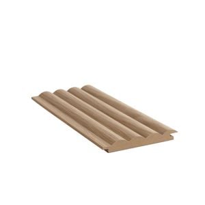 Easycraft Ikara Convex General Purpose 15mm 2700x118mm Boston Oak Pack of 4