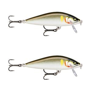 2x Rapala 7.5cm Countdown Sink Hardbody Balsa Fishing Lures - Gilded Ayu