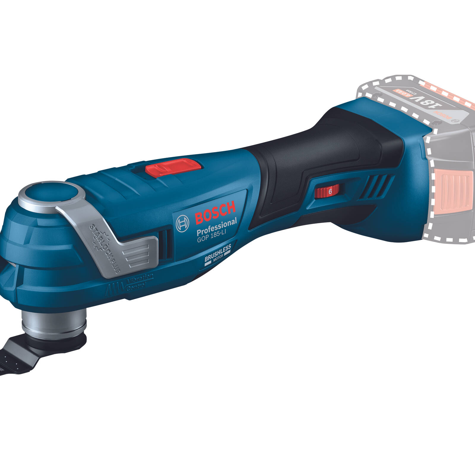 Bosch 18V Professional Multi Cutter 06018G2001 - Skin Only