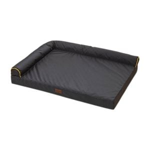 Rooster Farms Supportive Dog Bed XL Grey - Egg Crate Foam Waterproof Mattress